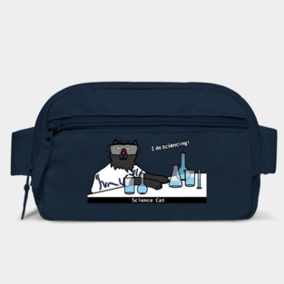 Science Cat Doing Science Bag