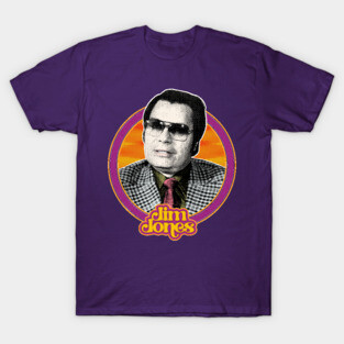 Jim Jones // Retro 70s Style Design T-Shirt