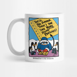 Antarctic Birwatcher Mug