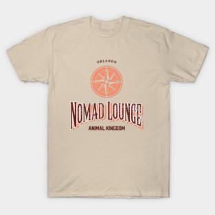 Nomad Lounge Orlando Theme Park Bar and Restaurant T-Shirt