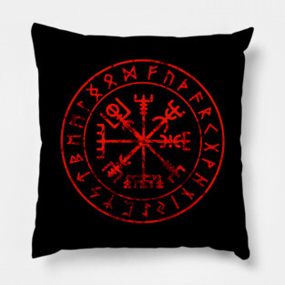 Vegvisir Symbol Pillow