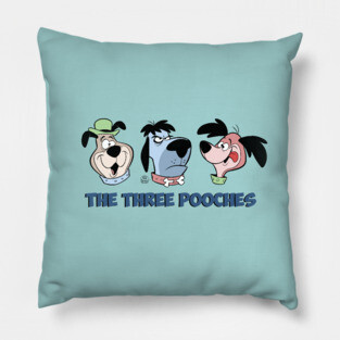 THREE STOOGES CARTOON PARODY Pillow