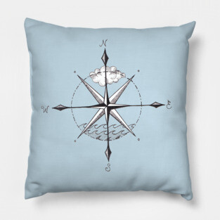 Compass Pillow
