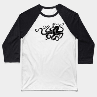 Octopus Baseball T-Shirt
