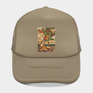 Tiger vs Dragon Hat