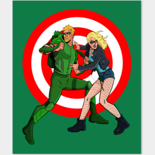 Green arrow & Black Canary Posters and Art