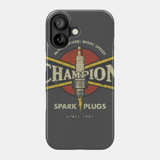 Champion More Power More Speed 1907 Phone Case
