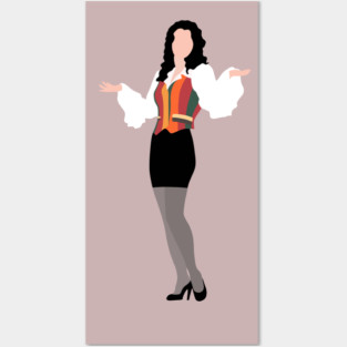 fran fine Posters and Art