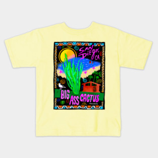 Big Ass Cactus Kids T-Shirt