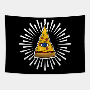 Funny Pizza, Third Eye, Pizza is Everything Tapestry