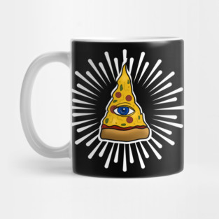 Funny Pizza, Third Eye, Pizza is Everything Mug