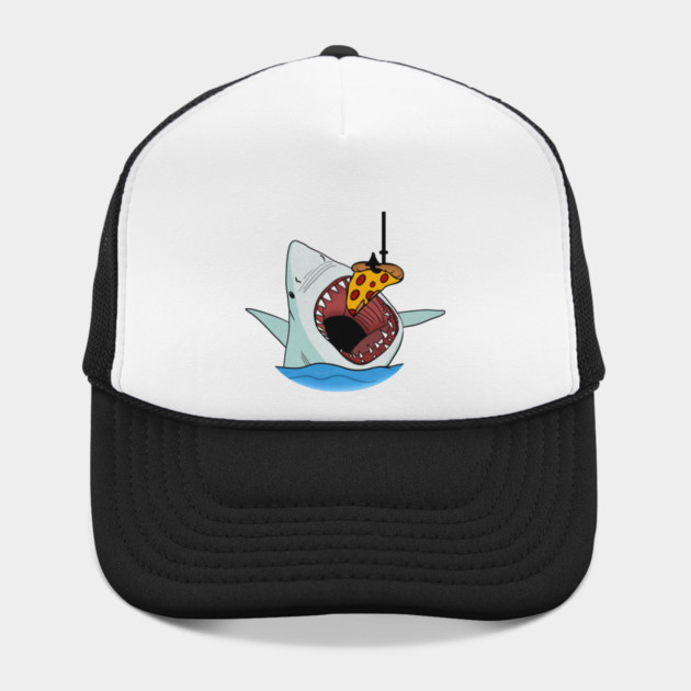 Shark Eating Pizza Funny, Pizza Lover by logiamerch