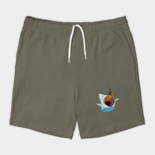 Shark Eating Pizza Funny, Pizza Lover Shorts