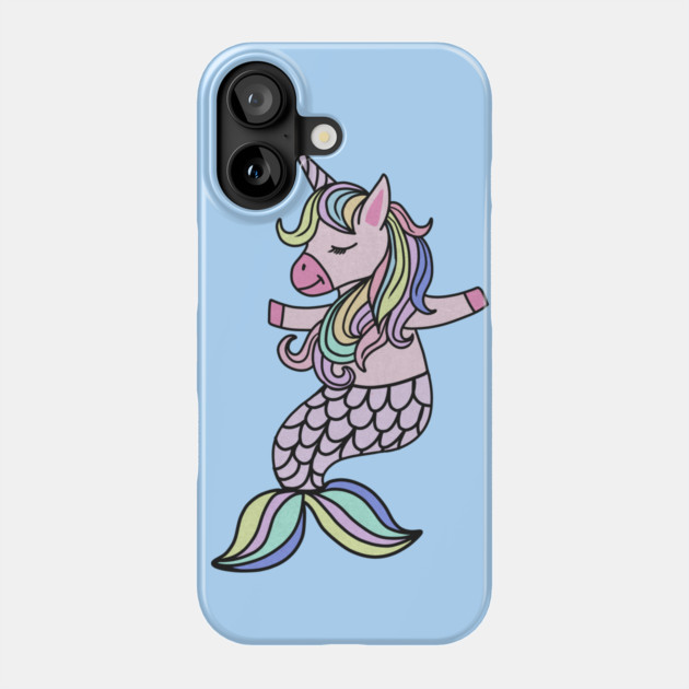 Unicorn, Mermaid, Cute Unicorn Lover Phone Case by logiamerch