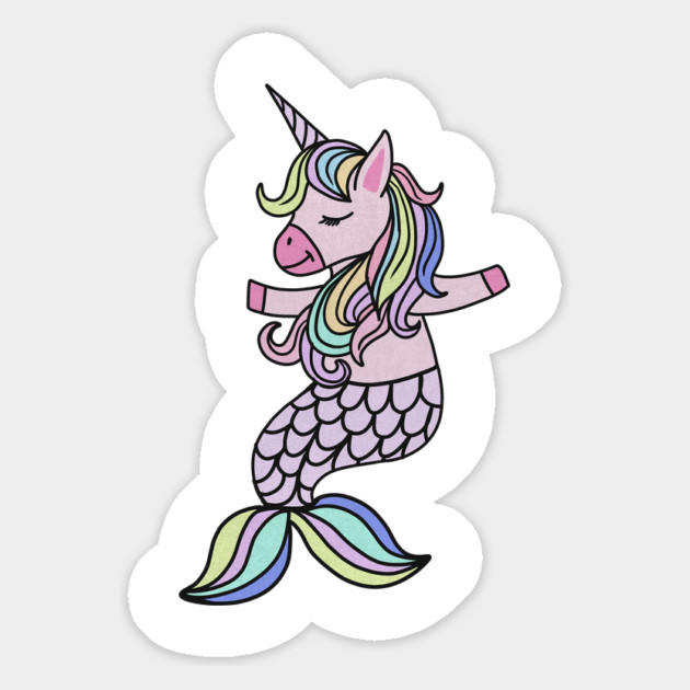 Unicorn, Mermaid, Cute Unicorn Lover Magnet by logiamerch