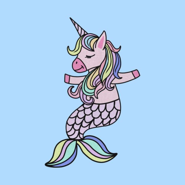 Unicorn, Mermaid, Cute Unicorn Lover by logiamerch