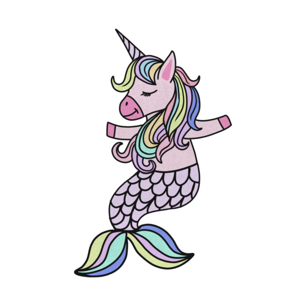 Unicorn, Mermaid, Cute Unicorn Lover by logiamerch