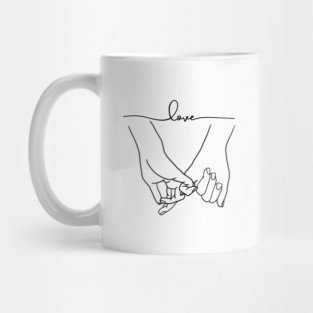 Holding Hands, Relationship, Love, Couple Mug