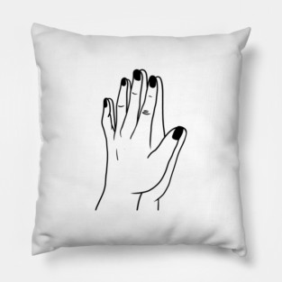Holding Hands, Relationship, Love, Couple Pillow