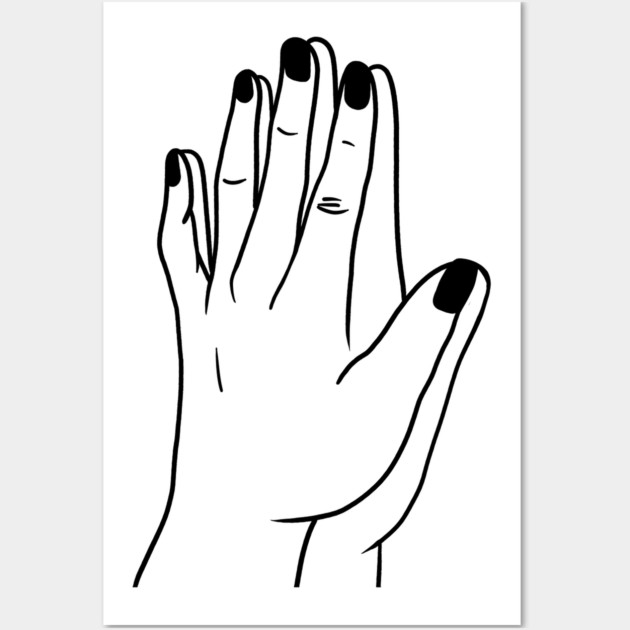 Holding Hands, Relationship, Love, Couple Wall Art by logiamerch