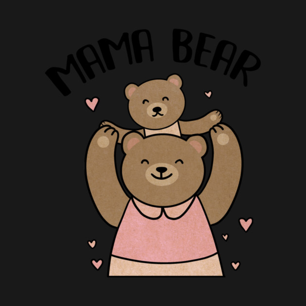 Mama bear with cub, Love Mothers by logiamerch