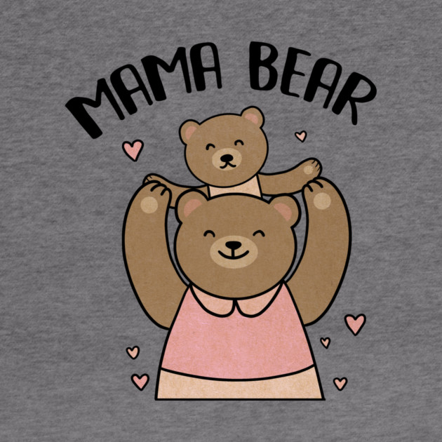 Mama bear with cub, Love Mothers by logiamerch