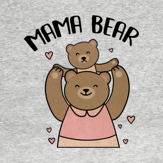 Mama bear with cub, Love Mothers by logiamerch
