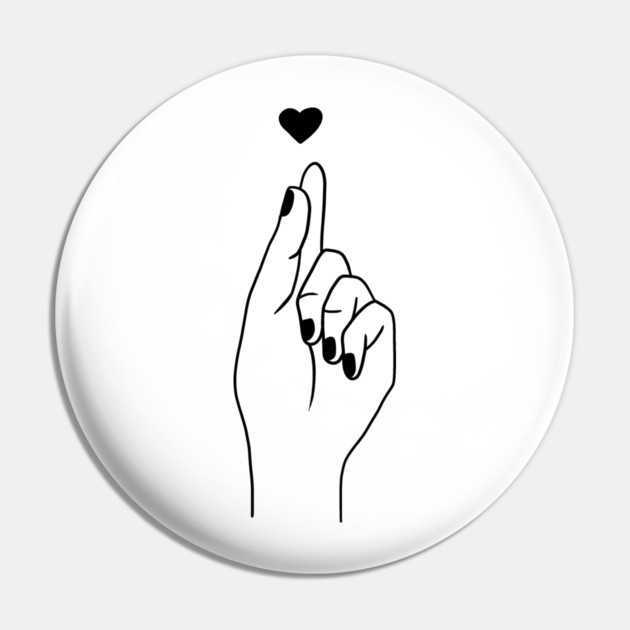 Love Hand Gesture Pin by logiamerch