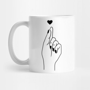 Love Hand Gesture Mug