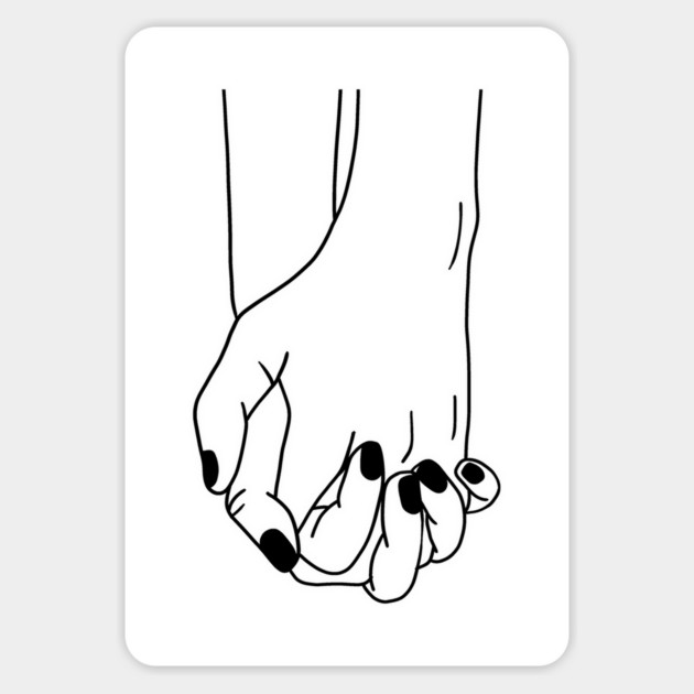 Holding Hands, Relationship, Love, Couple Sticker by logiamerch