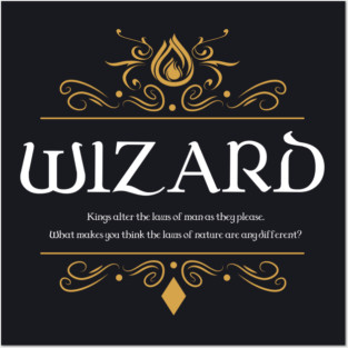 RPG Wizard Wizard Dungeons Crawler and Dragons Slayer Posters and Art