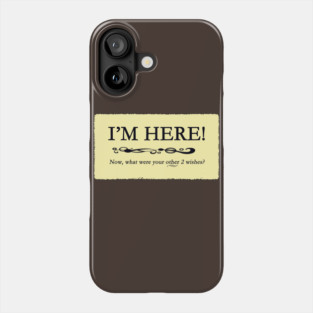Funny Egotistical Tee Phone Case