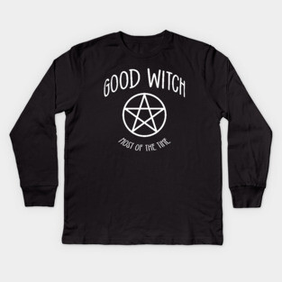 Good Witch Most of the Time! Funny Cheeky Witch® Kids Long Sleeve T-Shirt