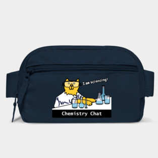 Science Chemistry Cat Funny Chat Bag