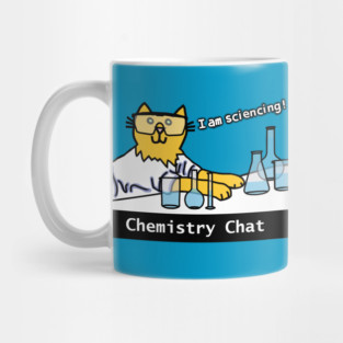 Science Chemistry Cat Funny Chat Mug