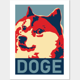 DOGE Posters and Art