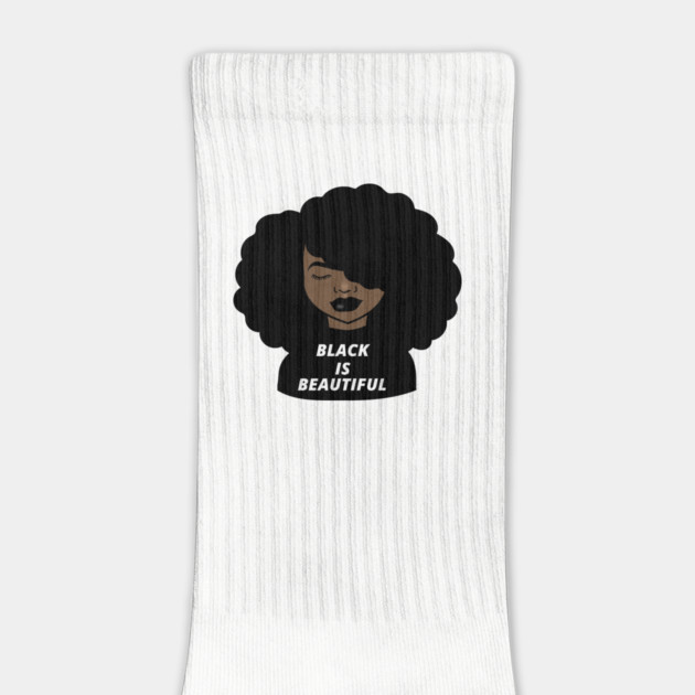 Black is Beautiful Melanin Girl Afro African by logiamerch