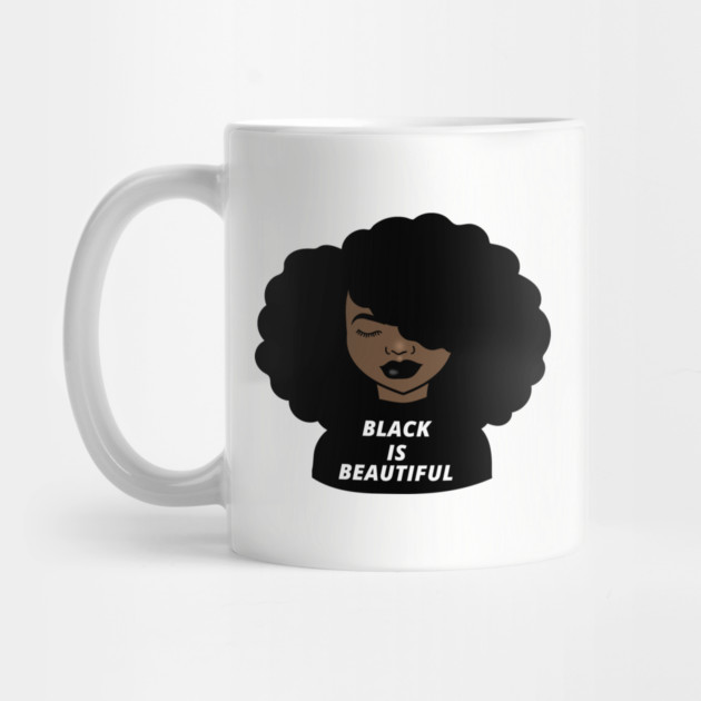 Black is Beautiful Melanin Girl Afro African by logiamerch