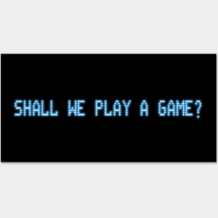 War Games – Shall We Play a Game? Posters and Art