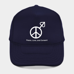 Peace, Love, and Consent Hat
