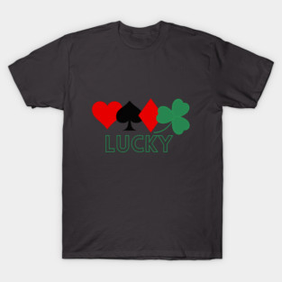 Lucky Playing Cards T-Shirt