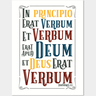 In Principio Erat Verbum Posters and Art