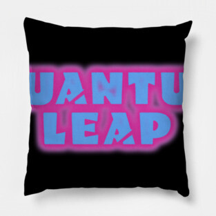 Quantum Leap Halftone Title Pillow