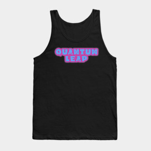 Quantum Leap Halftone Title Tank Top