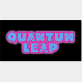 Quantum Leap Halftone Title Posters and Art