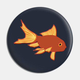 Goldfish Pin