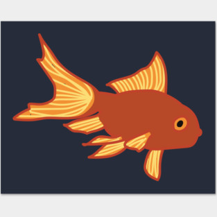 Goldfish Posters and Art