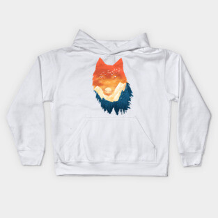 Wild Sunset Kids Hoodie