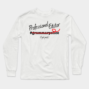 #editor Long Sleeve T-Shirt