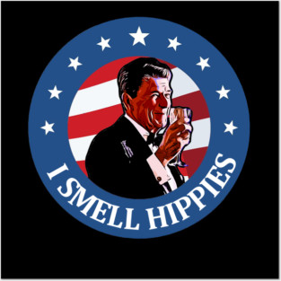 I smell hippies Posters and Art